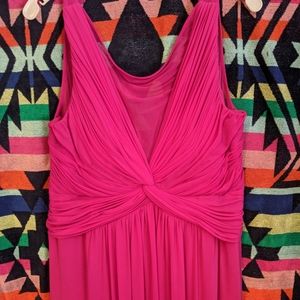 Marina gorgeous sleeveless full-length dress.